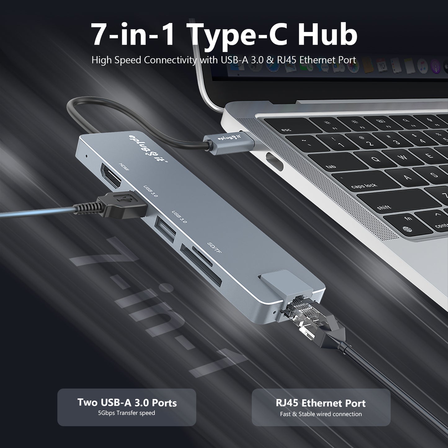 7 in 1 USB C HUB