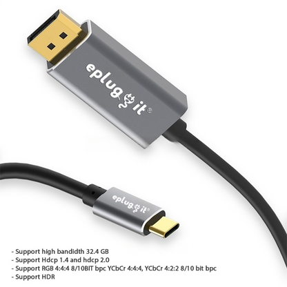 USB C to DP Cable