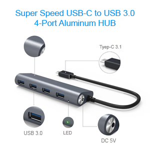 Eplugit Type-C SUB HUB 3.1